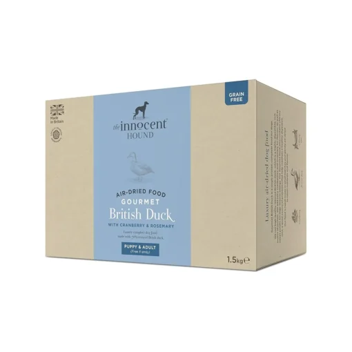 The Innocent Hound Air-Dried Gourmet British Duck with Cranberry & Rosemary Puppy&Adult Dry Dog Food