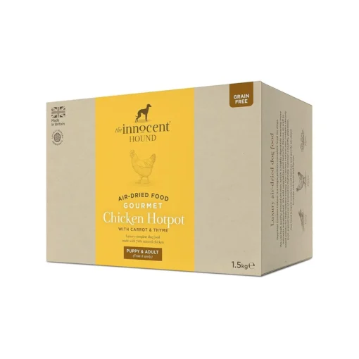 The Innocent Hound Air-Dried Gourmet Chicken Hotpot with Carrot & Thyme Puppy & Adult Dry Dog Food - Expiry August 2025