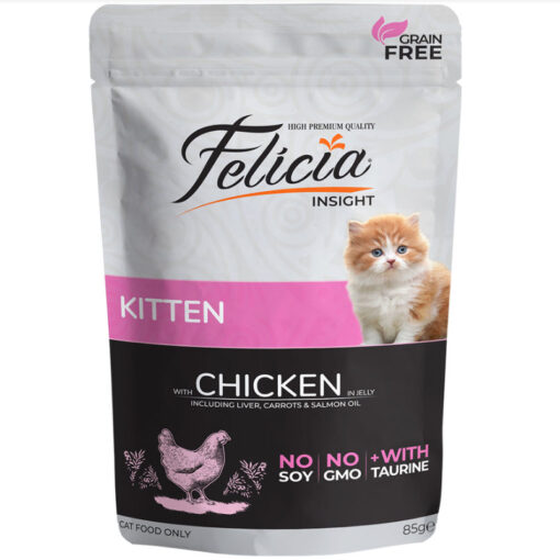Felicia WET FOOD POUCHES for kittens