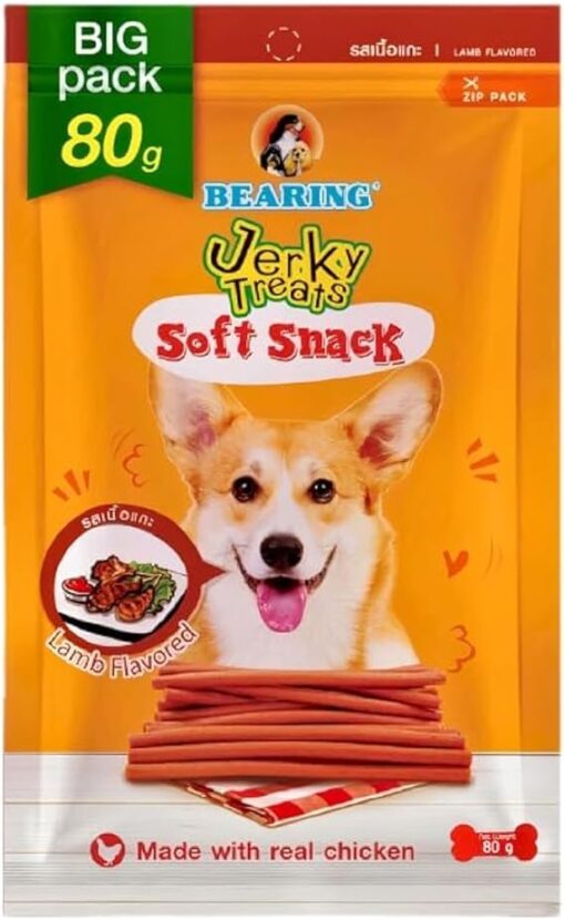 Bearing Jerky Treats Sticks Lamb Flavor-80 Gm