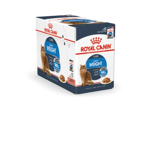 ROYAL CANIN FELINE CARE NUTRITION LIGHT WEIGHT CARE WET FOOD POUCH, 85G - 2026 expiry