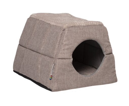 Rogz Oslo Igloo Pod Cat Bed LUXURY REVERSIBLE - Image 2