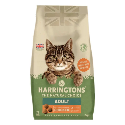 Harringtons Complete Chicken Adult Dry Cat Food 2KG - EXPIRY 06-2025
