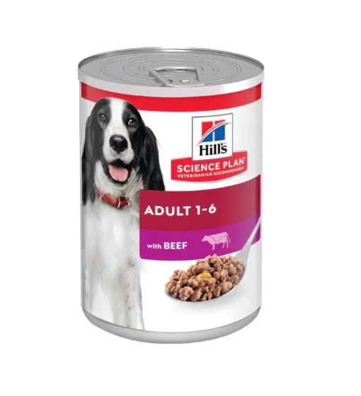 Hill's Science Plan Adult with Beef Wet Dog Food 370G EXPIRED APRIL 2025