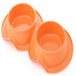 Pets Club Plastic Double Bowl Anti-Ant Without Bowl, 98 ml, Size 38*21*5.5 Cm – O