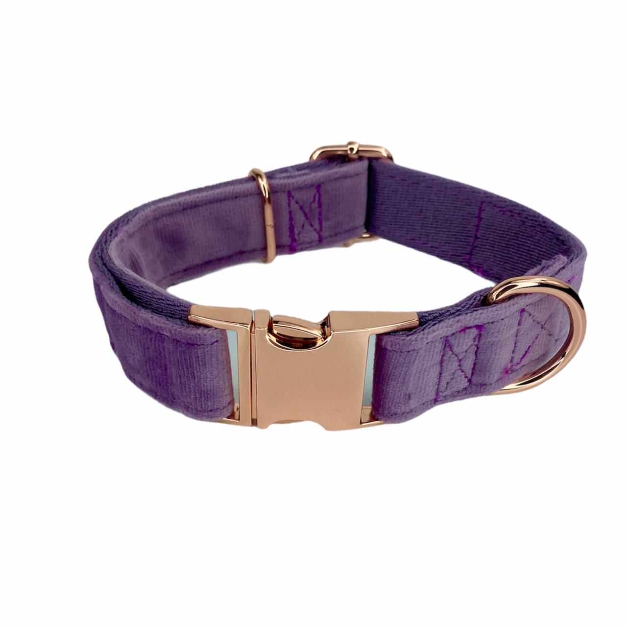 Hans and Oley-Velvet Collar Lilac Rose - Image 2