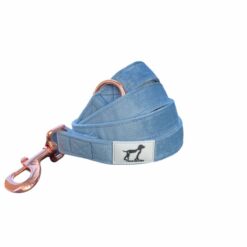 Hanz and Oley-Velvet Leash Stonewash Denim Blue